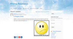 Desktop Screenshot of myrhemarevelation.com